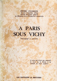 A Paris sous Vichy